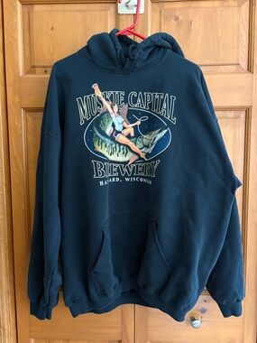 Mens hooded sweatshirt